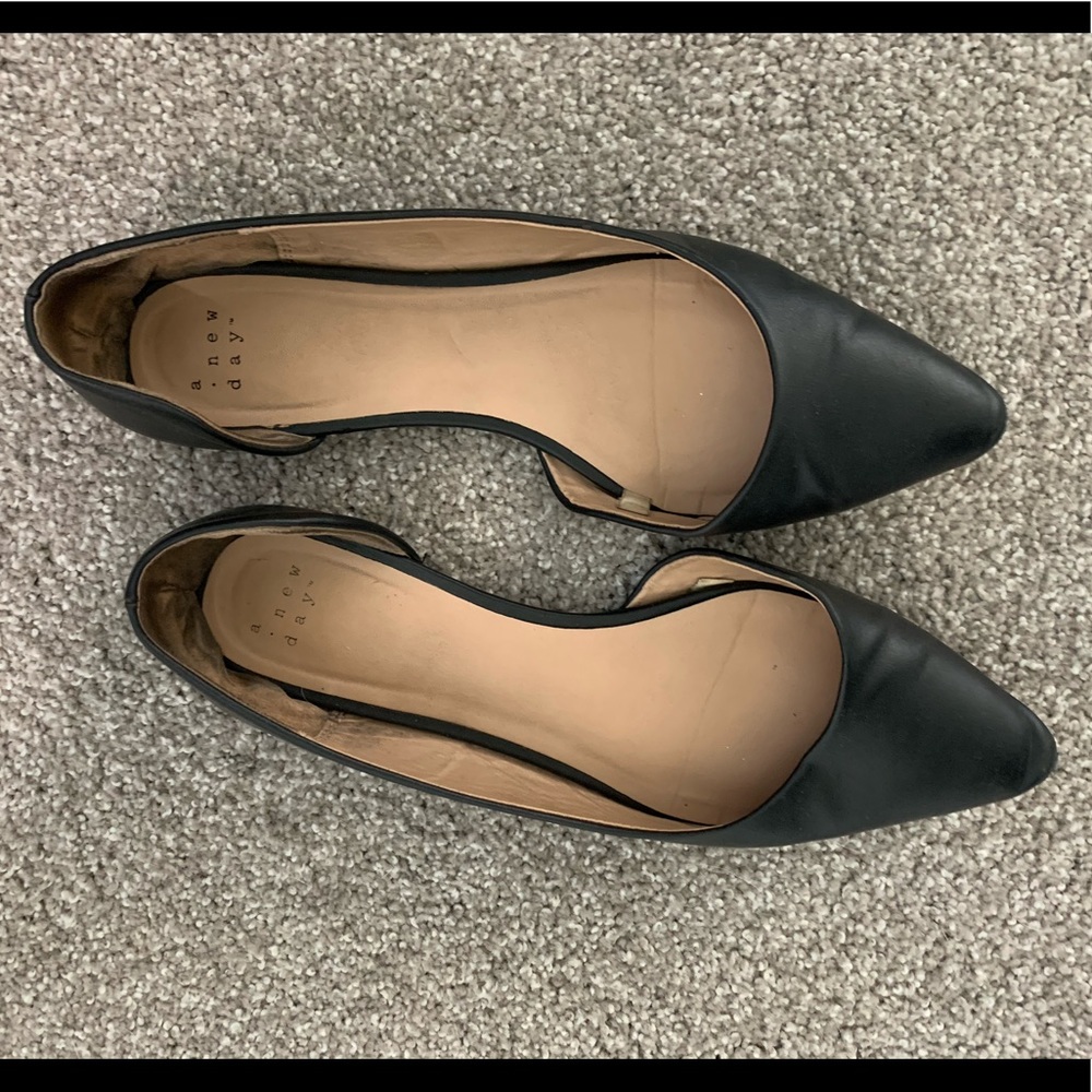 Black flats